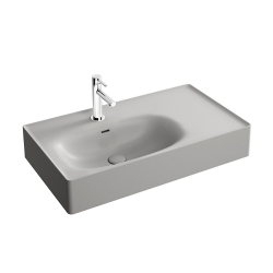 Vitra Equal 80x45 Cm Dikdörtgen Mat Taş Gri Lavabo 7242B476-0001