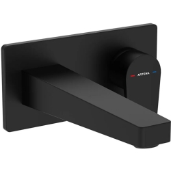 Vitra Flow Square Mat Siyah Ankastre Lavabo Bataryası - A4318036