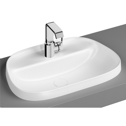 Vitra Frame 55x39 Cm Mat Beyaz Tezgahüstü Lavabo 5696B401-0041