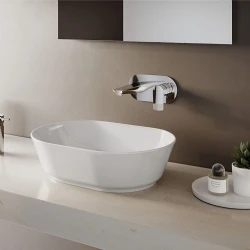 Vitra Geo 55x40 Cm Oval Çanak Lavabo 7427B003-0012 Hemen Al