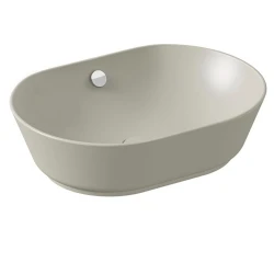 Vitra Geo 55x40 Cm Oval Mat Bej Çanak Lavabo 7427B020-0012