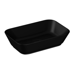 Vitra Geo 60x39 Cm Dikdörtgen Mat Siyah Çanak Lavabo 7425B083-0016