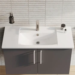 Vitra Integra 100x47 Cm Etajerli Lavabo 7057B003-0001 Hemen Al