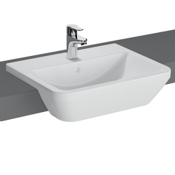 Vitra Integra 55x45 Cm Dikdörtgen Yarım Tezgah Lavabo 7069B003-0001