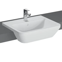 Vitra Integra 55x45 Cm Dikdörtgen Yarım Tezgah Lavabo 7069B003-0001 Hemen Al