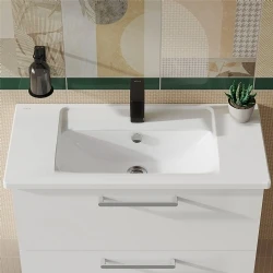 Vitra Integra 80x39 Cm Etajerli Lavabo 7036B003-0001 Hemen Al