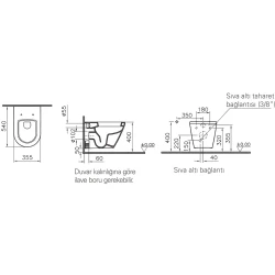 Vitra Integra Asma Klozet Asma Klozet - 7060L003-0090