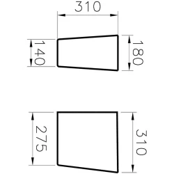 Vitra Integra Yarım Ayak 5316L003-0156