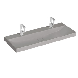 Vitra Metropole 120x47 Cm Mat Taş Gri Lavabo 7530B076-0041