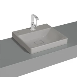 Vitra Metropole 50x47 Cm Mat Taş Gri Çanak Lavabo 7525B076-0937