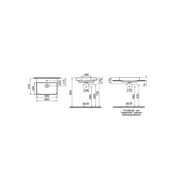 Vitra Metropole 60x47 Cm Çanak Lavabo 7526B003-0973 Hemen Al