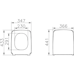 Vitra Metropole Slim Yavaş Kapanan Mat Bej Klozet Kapağı - 132-420R009 Hemen Al