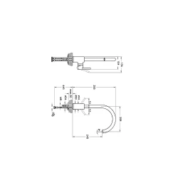 Vitra Minimax S Fırçalanmış Nikel Eviye Bataryası A4209134