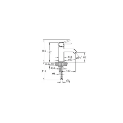 Vitra Minimax S Lavabo Bataryası A41984