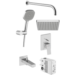 Vitra Minimax Square Ankastre Duş Seti - A49325