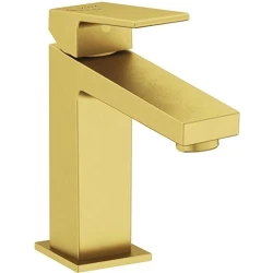 Vitra Minimax Square Blueco Fırçalı Altın Yüksek Lavabo Bataryası - A4372225ENR Hemen Al