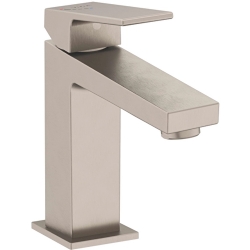 Vitra Minimax Square Blueco Fırçalı Nikel Yüksek Lavabo Bataryası - A4372234ENR