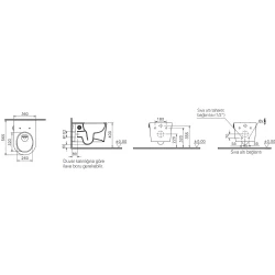 Vitra Nest QuantumFlush Temassız Entegre Musluklu Asma Klozet - 7870B403-6592 Hemen Al