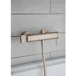 Vitra Origin Fırçalanmış Nikel Banyo Bataryası A4261934