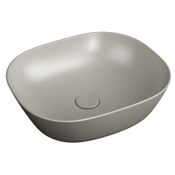 Vitra Plural 45x38 Cm Oval Mat Bej Tezgahaltı Lavabo 7810B420-1083