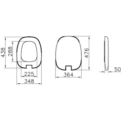 Vitra Plural Yavaş Kapanan Mat Bej Klozet Kapağı - 126-420-019 Hemen Al