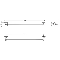 Vitra Root 60 Cm Havluluk - A44810 Hemen Al