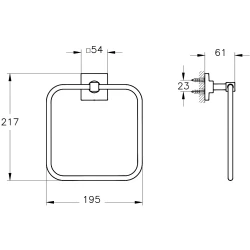 Vitra Root Kare Havluluk - A44803 Hemen Al