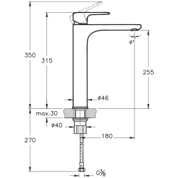 Vitra Root Round Soft Altın Yüksek Lavabo Bataryası - A4270774 Hemen Al