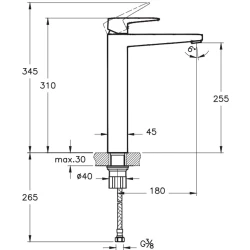 Vitra Root Square BluEco Soft Bakır Yüksek Lavabo Bataryası - A4273329ENR