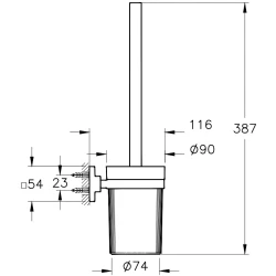 Vitra Root Mat Siyah Tuvalet Fırçalığı - A4481136 Hemen Al