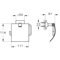 Vitra Root Tuvalet Kağıtlığı - A44804 Hemen Al