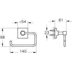Vitra Root Mat Siyah Tuvalet Kağıtlığı - A4480536 Hemen Al