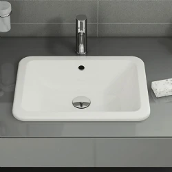 Vitra S20 45x37 Cm Dikdörtgen Tezgahüstü Lavabo 5473B003-0642