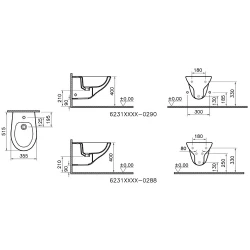 Vitra S20 Round 52 Cm Asma Bide 6231L003-0290