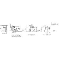 Vitra S50 Asma Klozet - 5618L003-0850