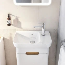 Vitra Sento 50x38 Cm Sağdan Etajerli Lavabo 5945B003-0029 Hemen Al