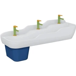 Vitra Sento Kids 125x40 Cm 3 Delikli Lavabo 7352B003-1741 Hemen Al