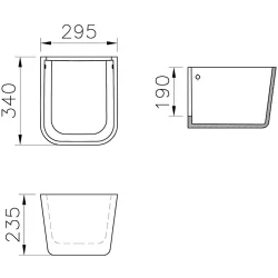 Vitra Sento Kids Mavi Yarım Ayak 7354B021-0156