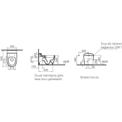 Vitra Sento Kids SmoothFlush Duvara Tam Dayalı Yerden Klozet - 7361B003-0090 Hemen Al