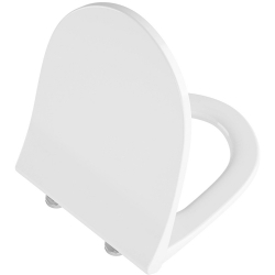 Vitra Sento Slim Yavaş Kapanır Mat Beyaz Klozet Kapağı - 130-401R009