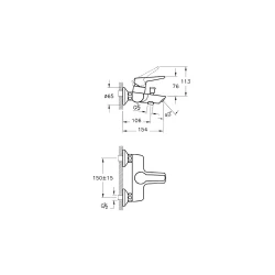 Vitra Solid S Banyo Bataryası A42444