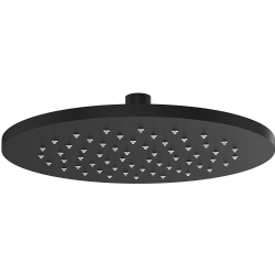 Vitra Suit 25 Cm Yuvarlak Mat Siyah Duş Başlığı - A4563836WTC