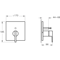 Vitra Suit Ankastre Banyo Bataryası - A42820 Hemen Al