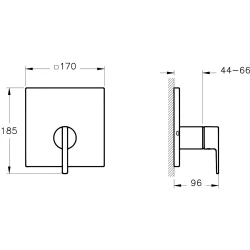 Vitra Suit Ankastre Duş Bataryası - A42821 Hemen Al