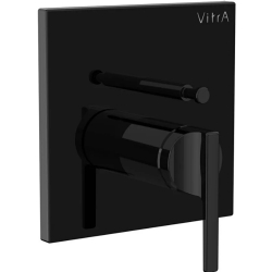 Vitra Suit Parlak Siyah Ankastre Mekanik Banyo Bataryası - A4282039