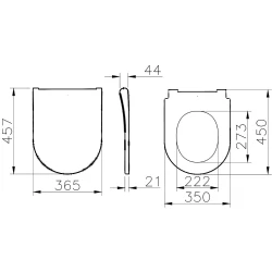 Vitra Universal Round Slim Yavaş Kapanır Mat Taş Gri Klozet Kapağı - 231-476R009 Hemen Al