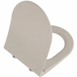 Vitra Universal Round Slim Yavaş Kapanır Mat Kum Beji Klozet Kapağı - 210-422R009 Hemen Al