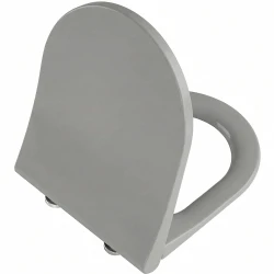 Vitra Universal Round Slim Yavaş Kapanır Mat Taş Gri Klozet Kapağı - 231-476R009 Hemen Al
