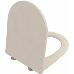 Vitra Universal Round Süper Slim Yavaş Kapanır Mat Kum Beji Klozet Kapağı - 208-422R009 Hemen Al