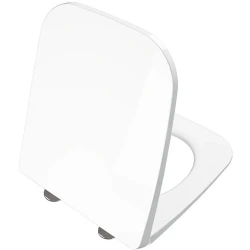 Vitra Universal Square Süper Slim Yavaş Kapanır Mat Beyaz Klozet Kapağı - 207-401R009 Hemen Al